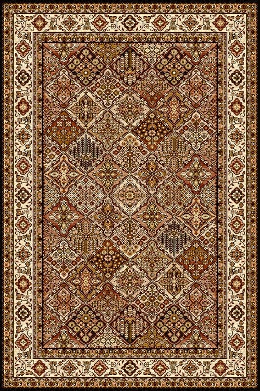 Agnella 60 x 120 cm Covor Bergenia Brick Red, Wilton