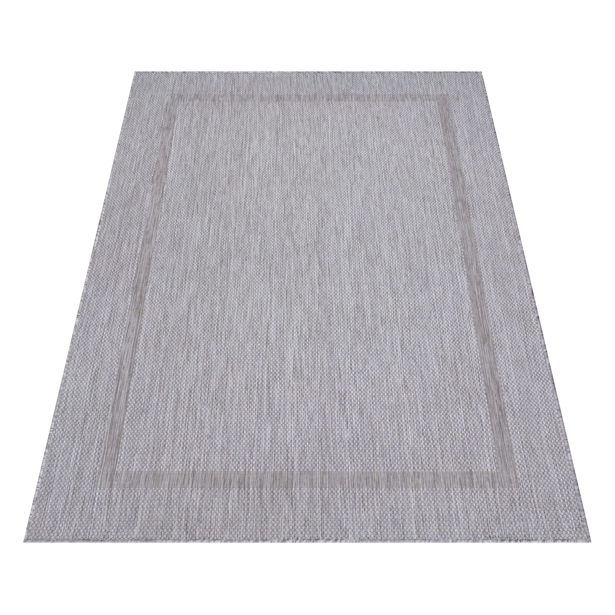 Ayyildiz Teppiche Covor de exterior din PP, Relax 4311 Rectangle Argintiu
