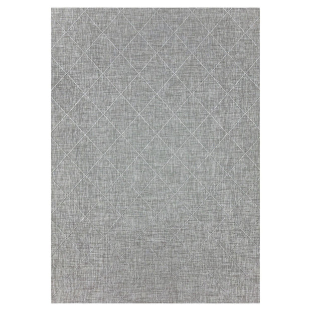 Ayyildiz Teppiche 120 x 170 cm Covor de exterior din PP, Zagora 4512 Rectangle Gri