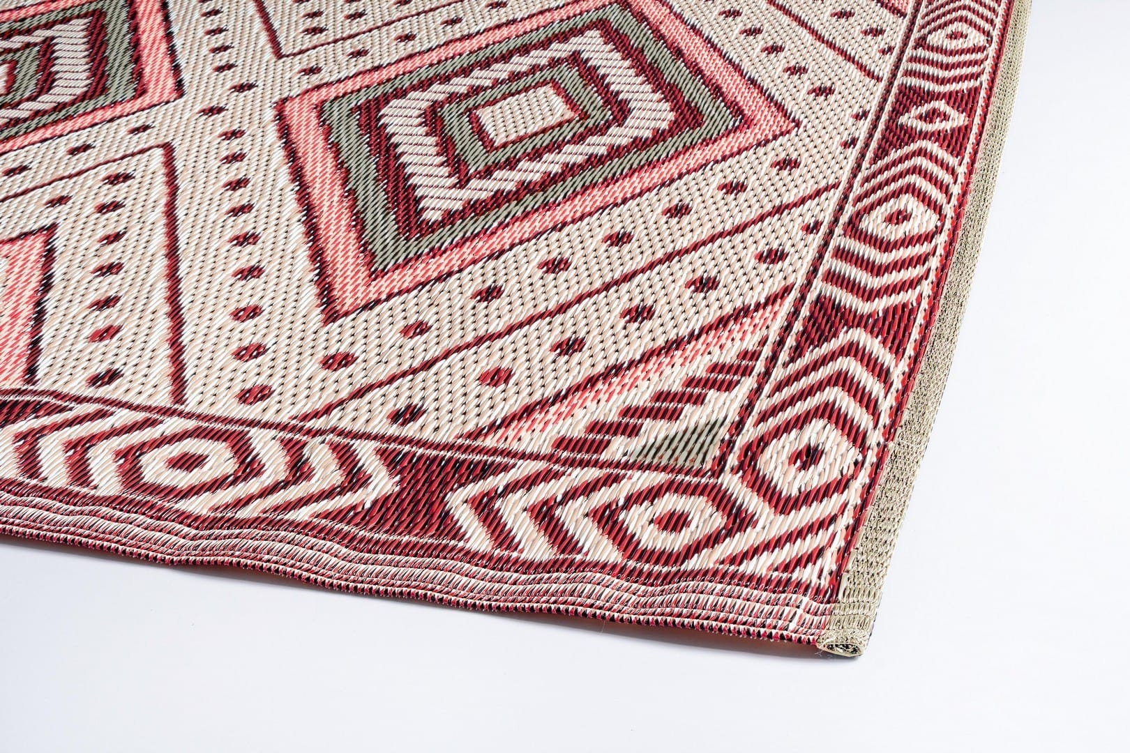 Covor de exterior, Ethnic Multicolor, 180 x 120 cm (1)