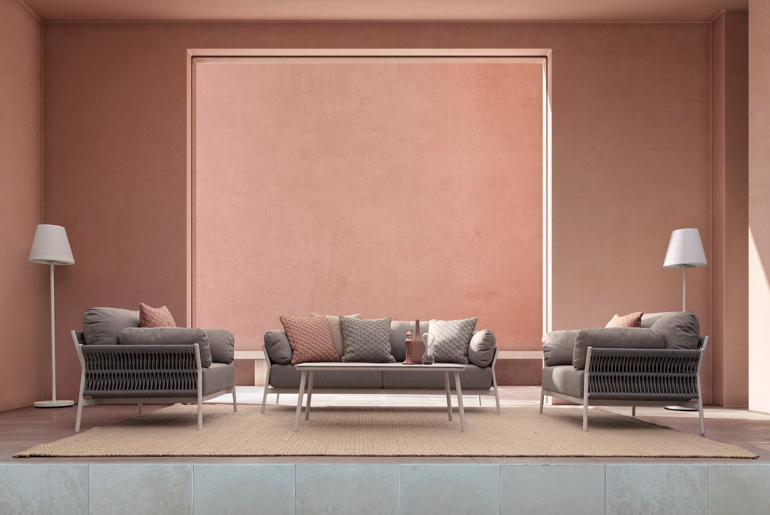 Covor de exterior, Savan Bej (1)