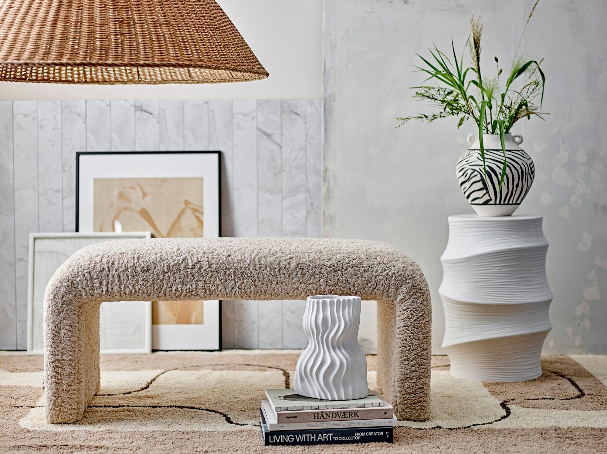 Covor din bumbac, Bet Natural, 215 x 150 cm (4)