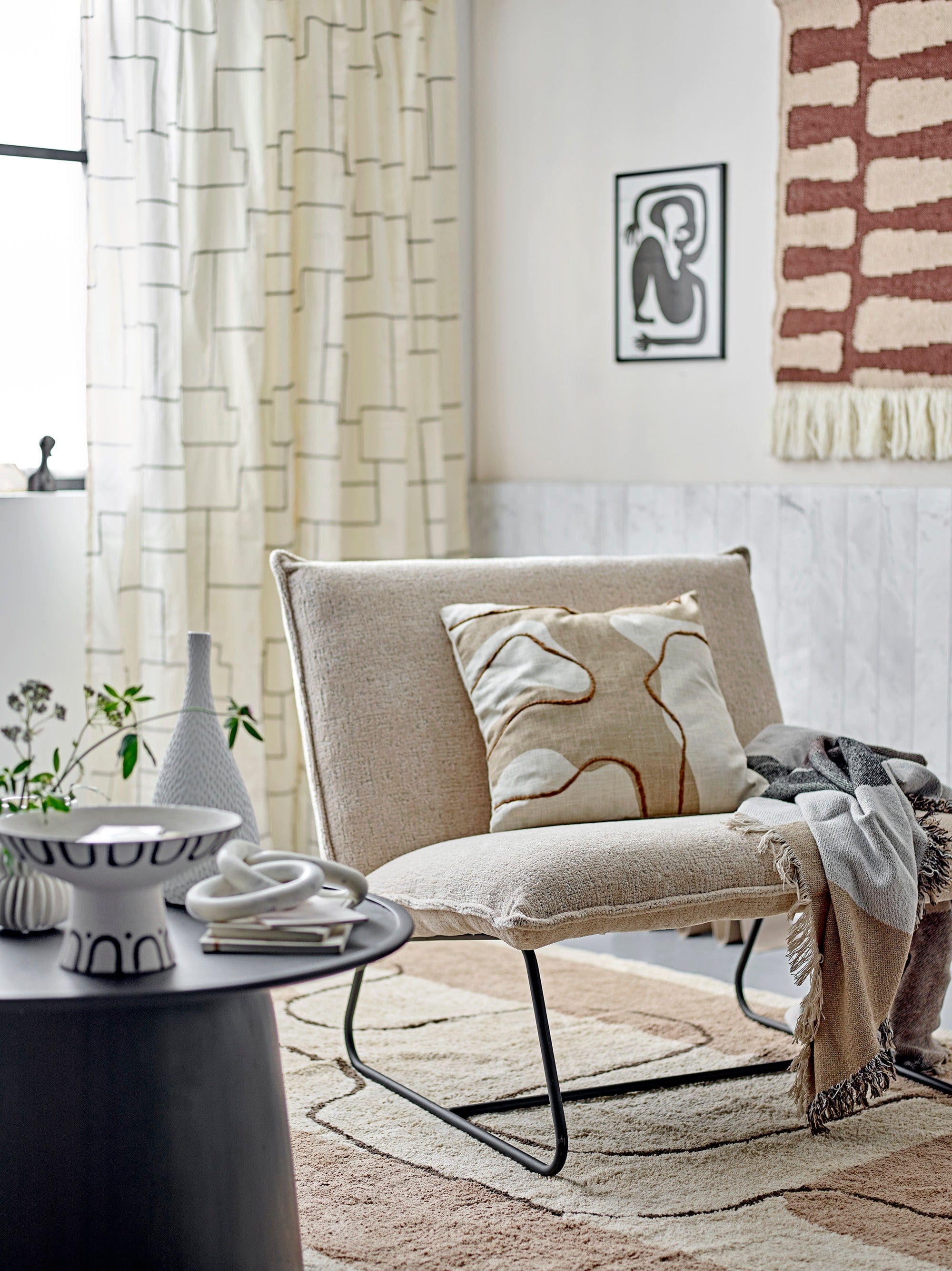 Covor din bumbac, Bet Natural, 215 x 150 cm (5)