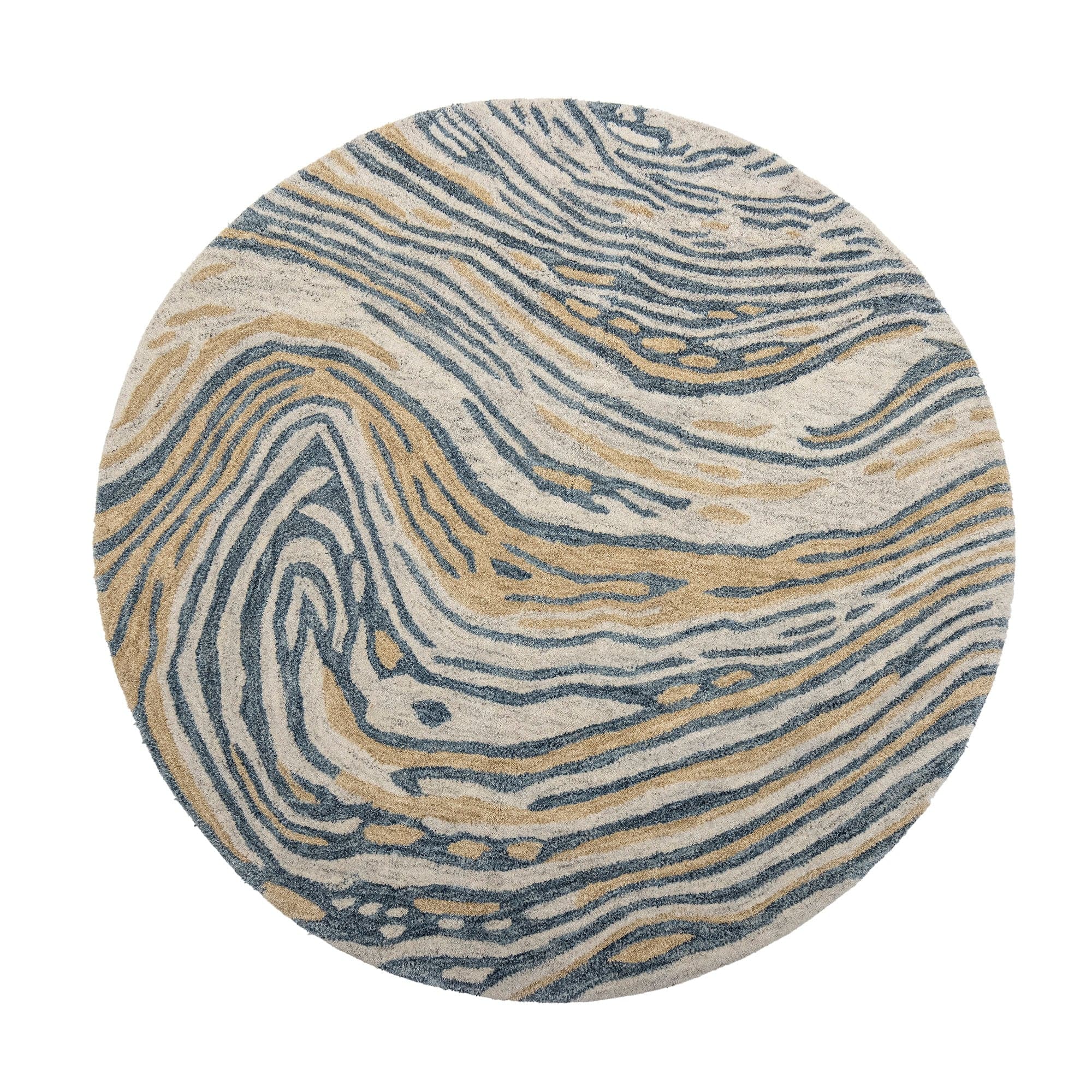 Covor din lana, Tiger Maro, Ø120 cm