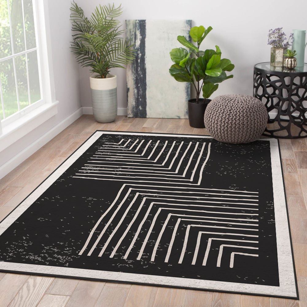 Covor din poliester, Blaik R20547 Multicolor