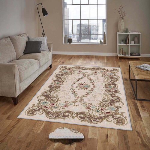 Covor din poliester, Delrinyo 1837 Multicolor