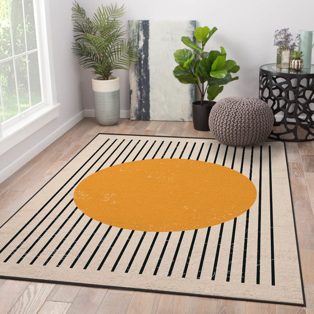 Covor din poliester, Dimicle R20544 Multicolor