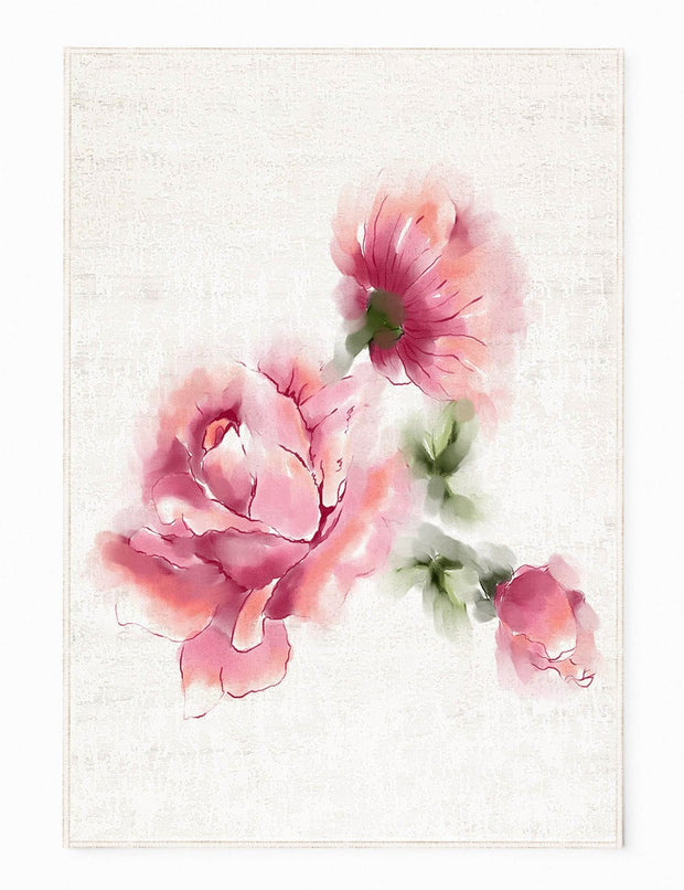 Covor din poliester, Dua 107 Multicolor (1)