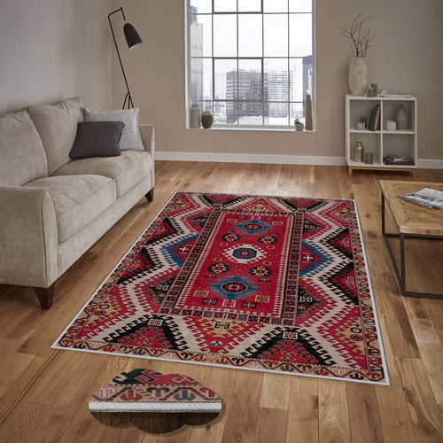 Covor din poliester, Elen 1788 Multicolor