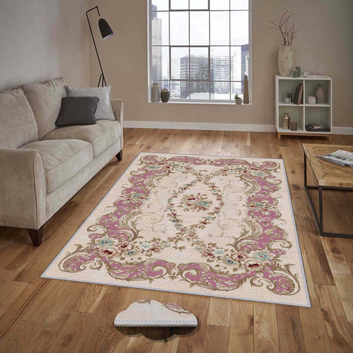 Covor din poliester, Fubisya 1837 Multicolor