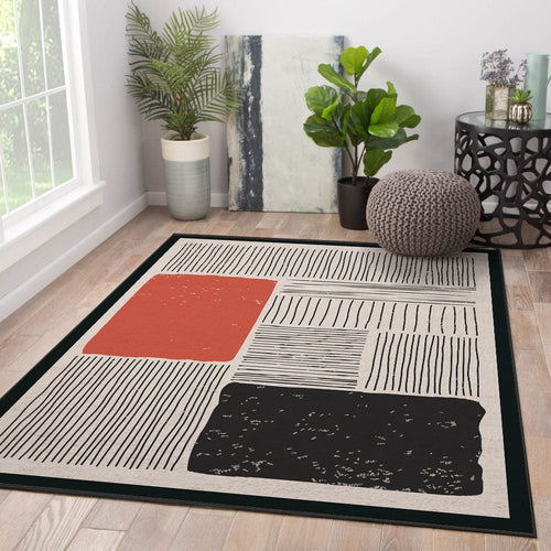 Covor din poliester, Gamora R20521 Multicolor