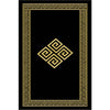 Covor din poliester, Gold 2230 Multicolor (1)