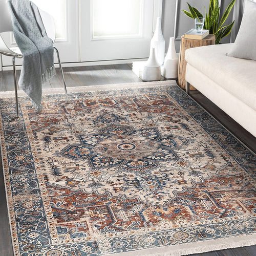 Covor din poliester, Halidik Deluxe-11065 Multicolor & HLLKTR-HaliDik-Deluxe-11065