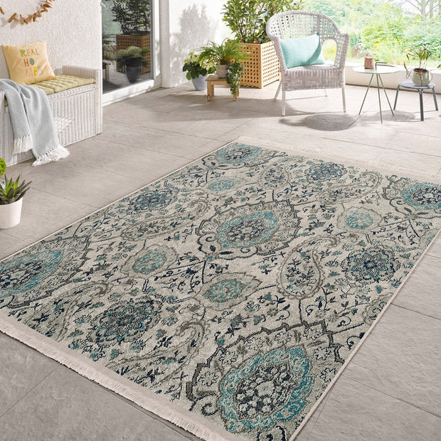 Covor din poliester, Halidik Deluxe-11073 Multicolor (1)