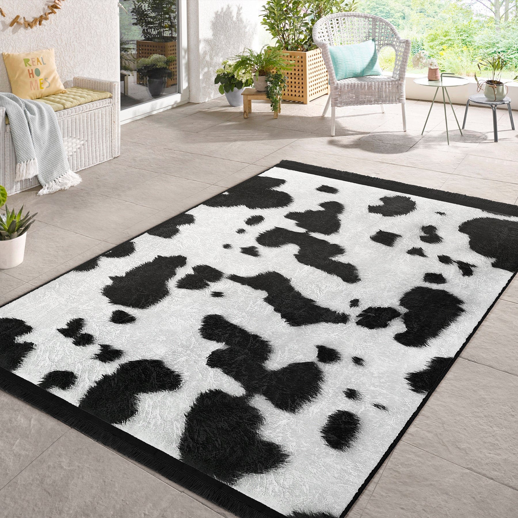 Covor din poliester, Halidik Deluxe-11122 Multicolor (1)