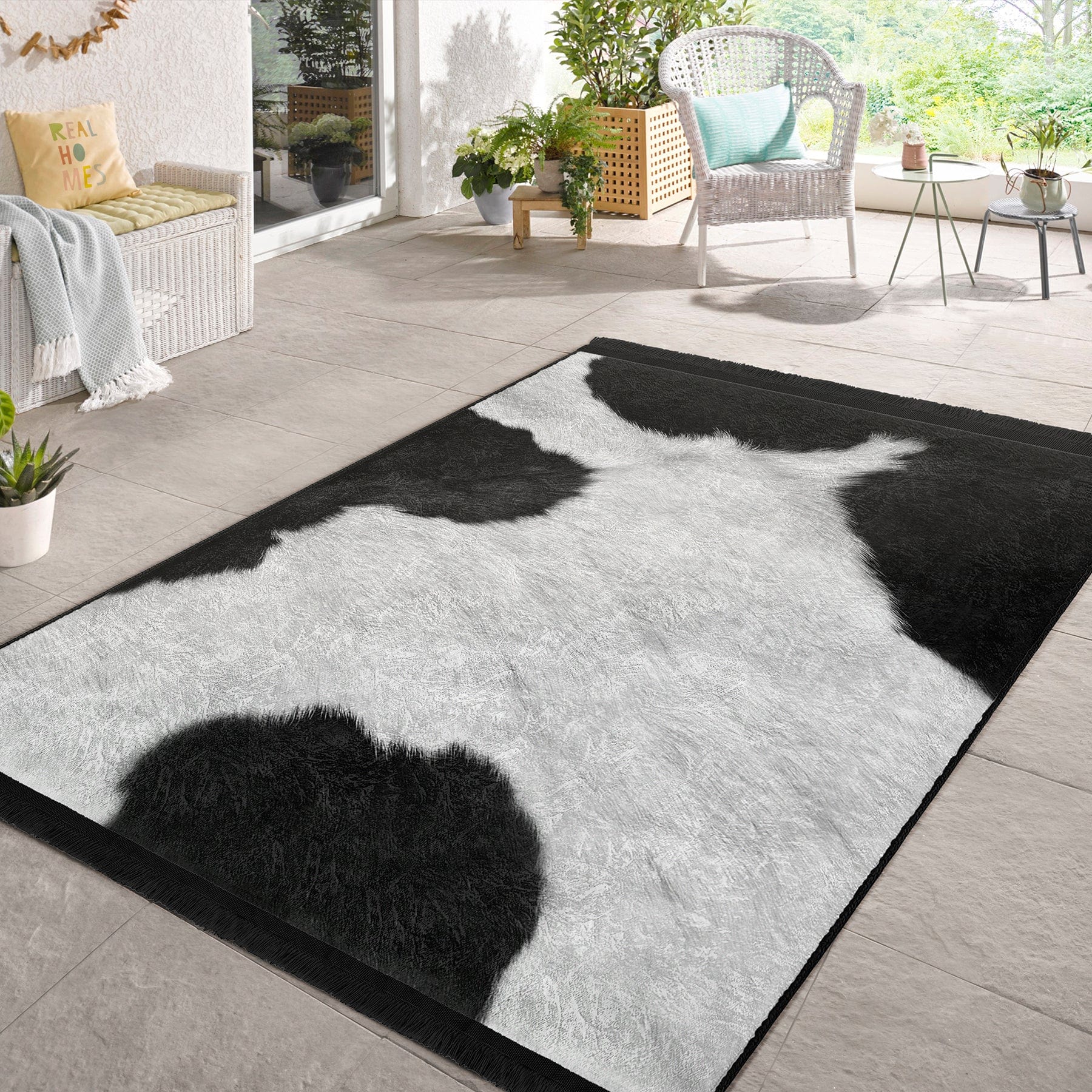 Covor din poliester, Halidik Deluxe-11123 Multicolor (1)