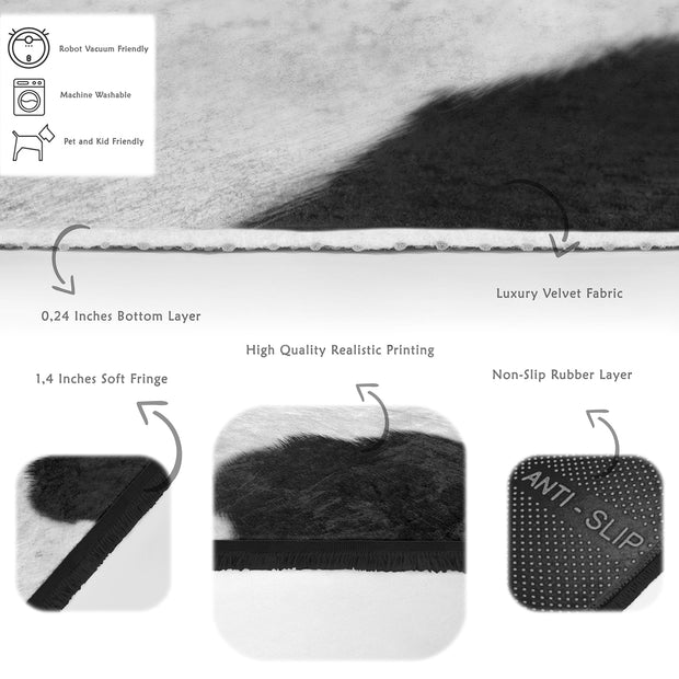 Covor din poliester, Halidik Deluxe-11123 Multicolor (2)