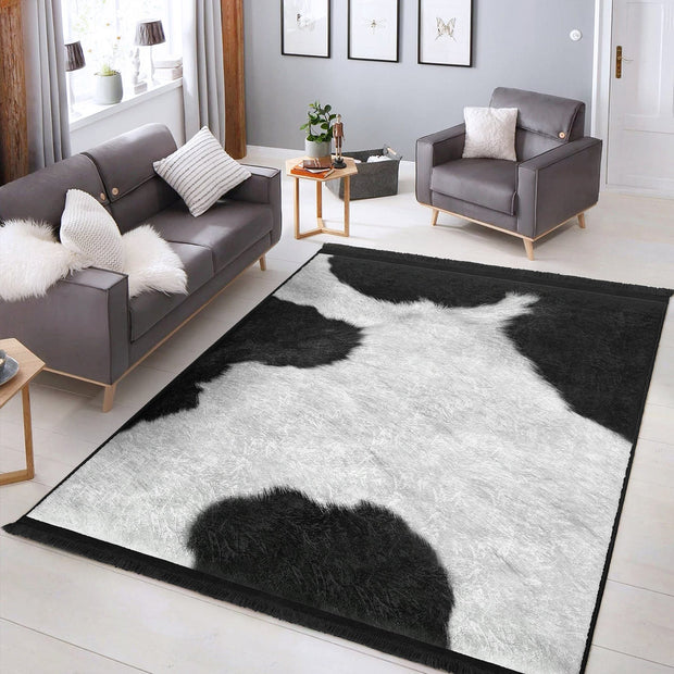 Covor din poliester, Halidik Deluxe-11123 Multicolor (6)