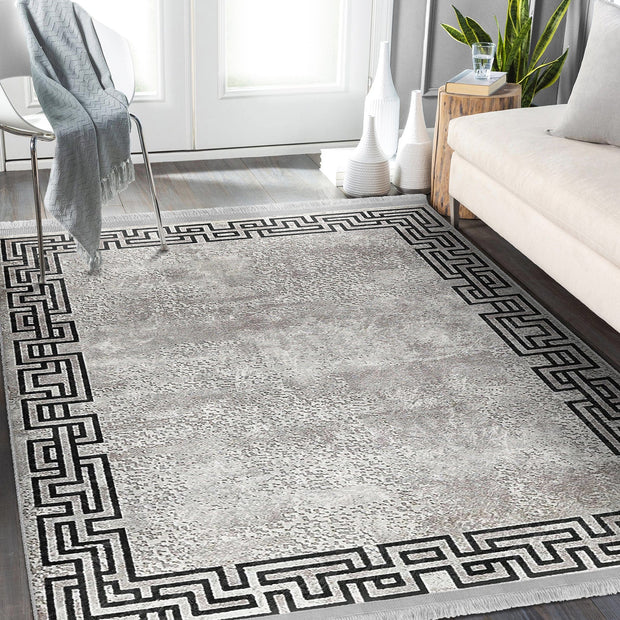 Covor din poliester, Halidik Deluxe-11136 Multicolor & HLLKTR-HaliDik-Deluxe-11136