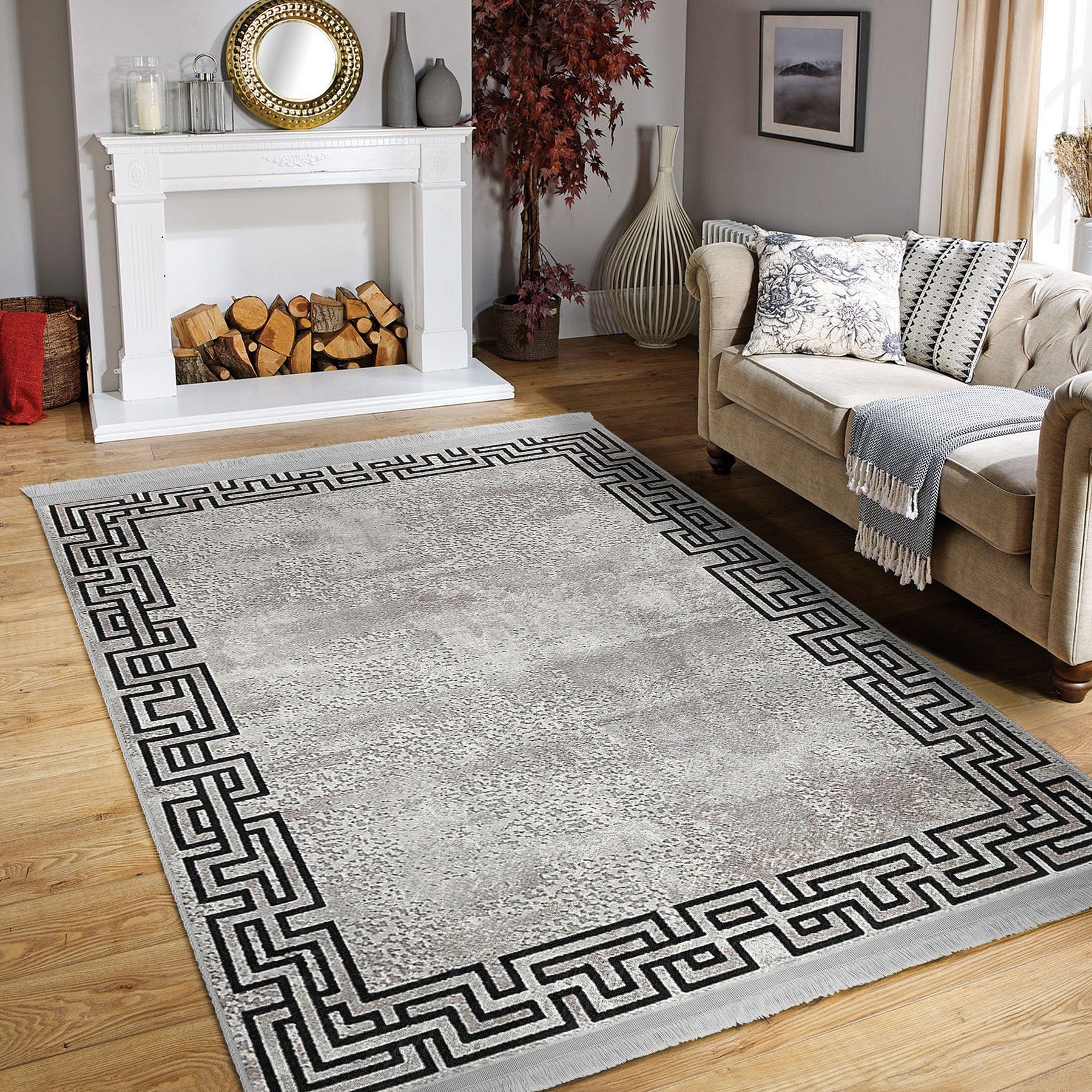 Covor din poliester, Halidik Deluxe-11136 Multicolor (4)