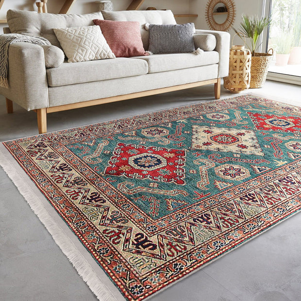 Covor din poliester, Halidik Deluxe-11172 Multicolor (3)