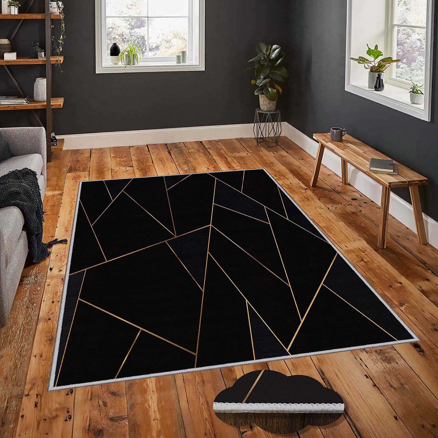 Covor din poliester, Hantia 321 Multicolor