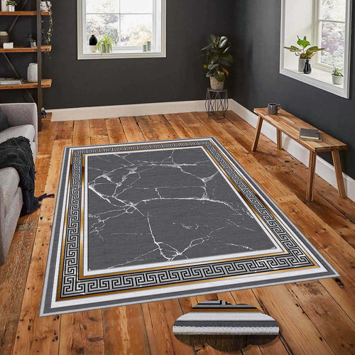 Covor din poliester, Hepyek 2410 Multicolor