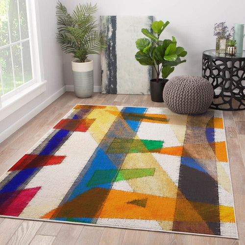 Covor din poliester, Jaild R20527 Multicolor