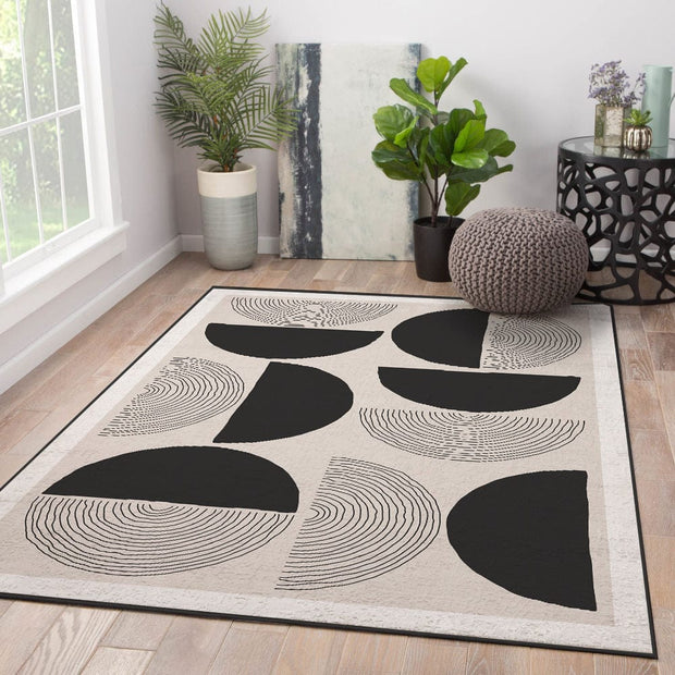 Covor din poliester, Kalmiyan R20542 Multicolor