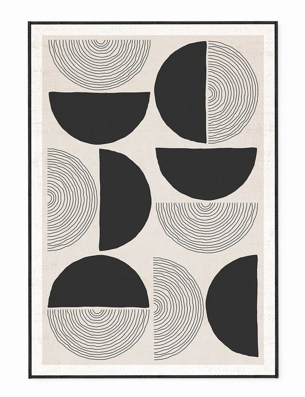 Covor din poliester, Kalmiyan R20542 Multicolor (1)