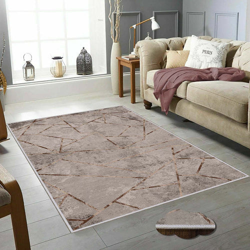 Covor din poliester, Leman 826 Multicolor