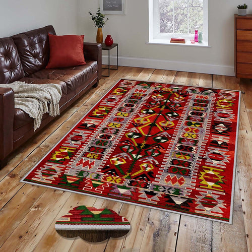 Covor din poliester, Meloni 1786 Multicolor