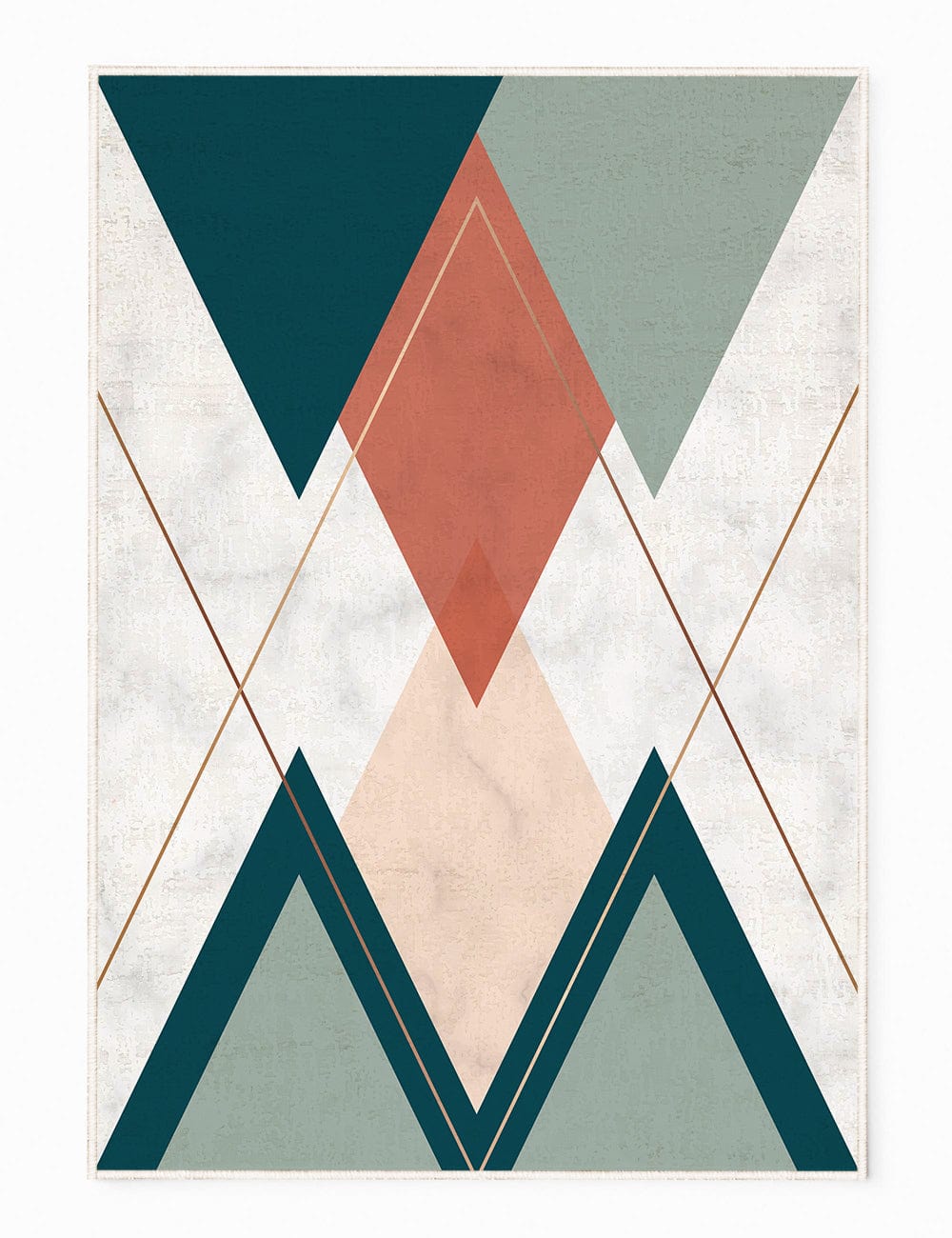 Covor din poliester, Menisqas 196 Multicolor (1)