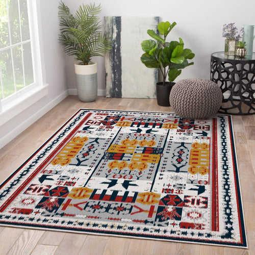 Covor din poliester, Mesopotamia 147 Multicolor