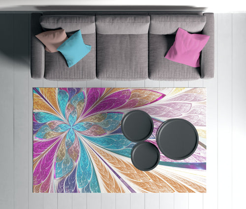 Covor din poliester, Oilme 007M Multicolor