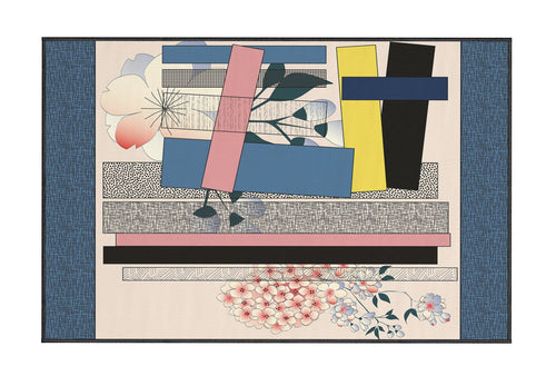 Covor din poliester, Ourler 098 Multicolor