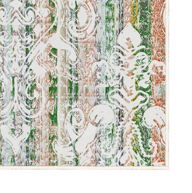 Covor din poliester, Ozimre 117 Multicolor (2)