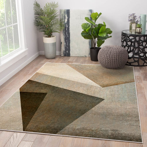 Covor din poliester, Paindtly R20508 Multicolor