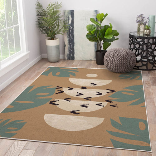 Covor din poliester, Puirel R20503 Multicolor