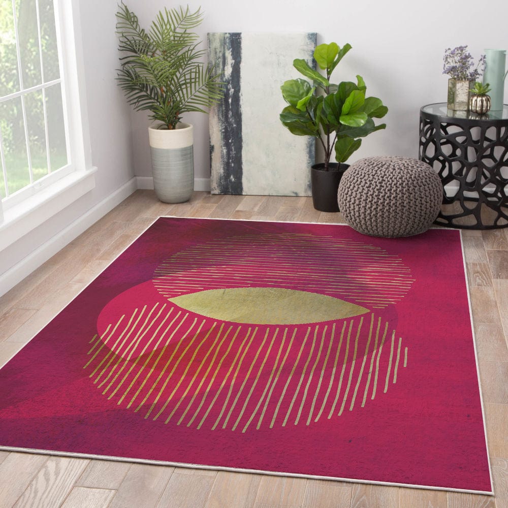 Covor din poliester, Qoygoy R20548 Multicolor