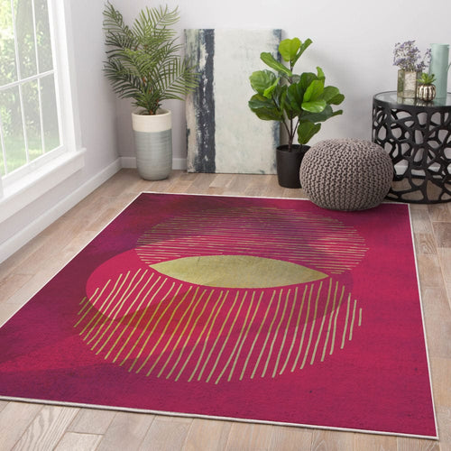 Covor din poliester, Qoygoy R20548 Multicolor