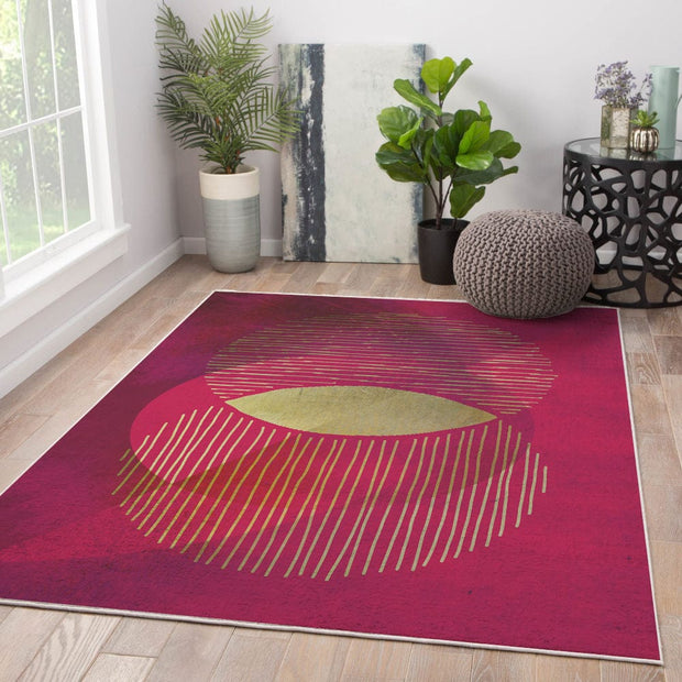 Covor din poliester, Qoygoy R20548 Multicolor