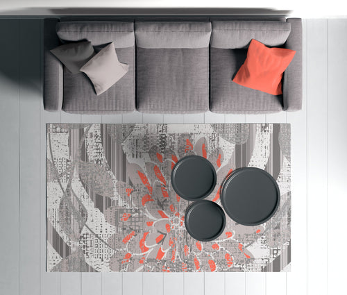 Covor din poliester, Rugero 0022M Multicolor