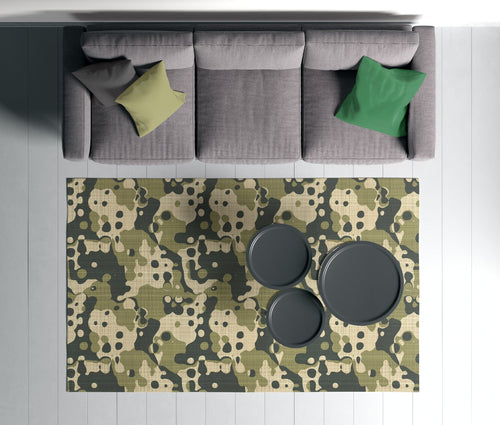 Covor din poliester, Rugero 0024M Multicolor