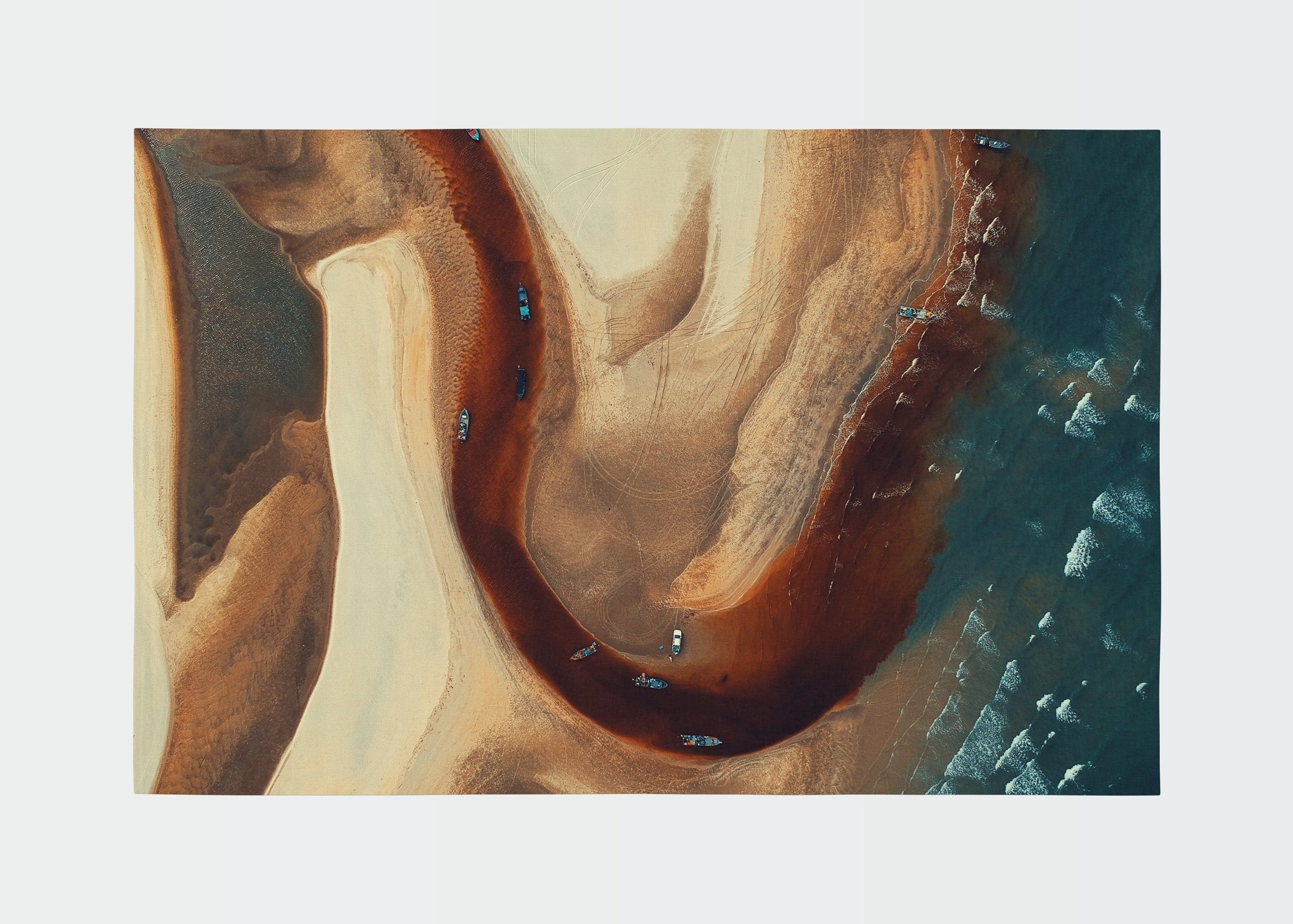 Covor din poliester, Rugero 0037M Multicolor (1)