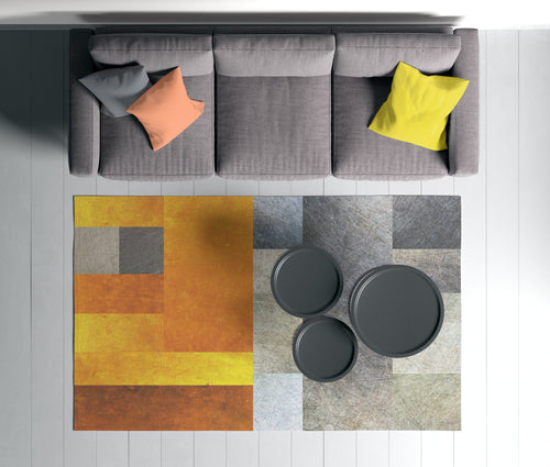 Covor din poliester, Rugero 0041M Multicolor