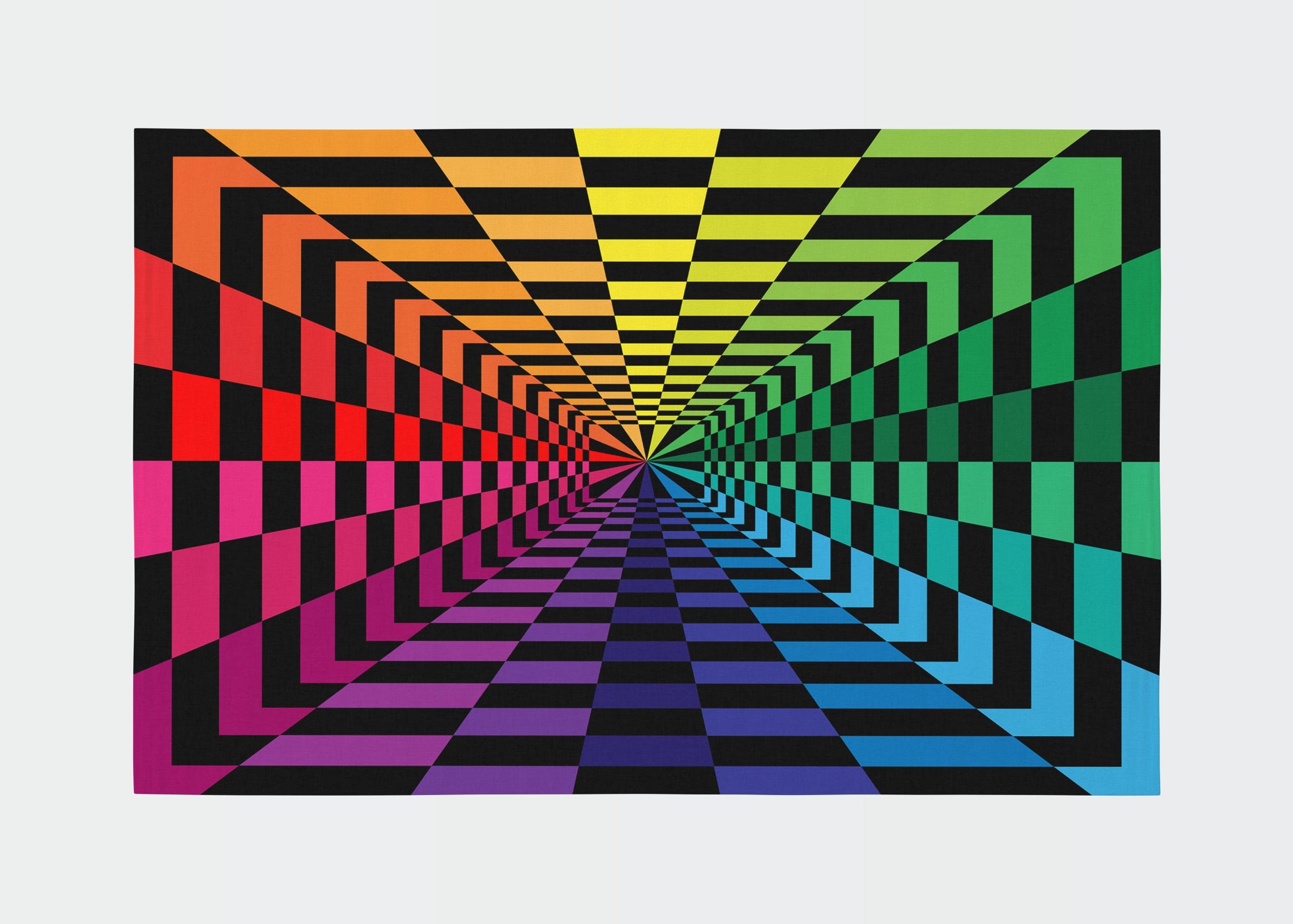 Covor din poliester, Rugero 0044M Multicolor (1)