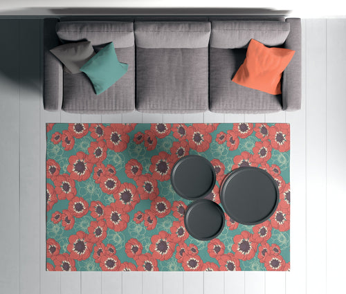 Covor din poliester, Rugero 0049M Multicolor