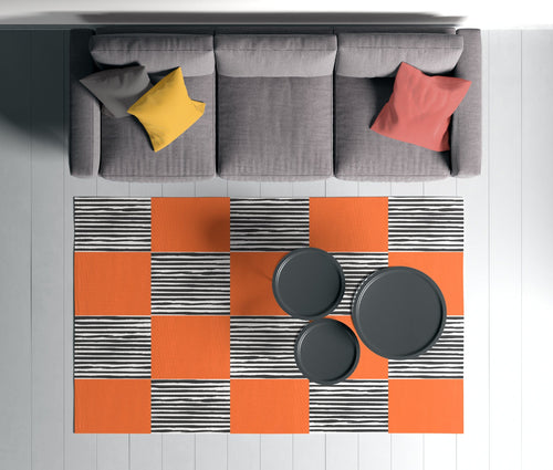 Covor din poliester, Rugero 0051M Multicolor