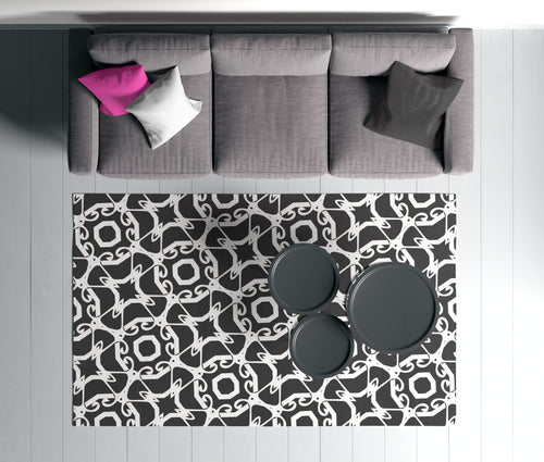 Covor din poliester, Rugero 0055M Multicolor